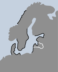Atriplex littoralis L. karte