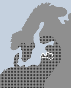 Lamium hybridum Vill. karte