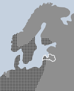 Lathyrus linifolius (Reichard) Bässler karte