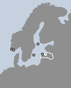 Sorbus teodori Liljef. karte