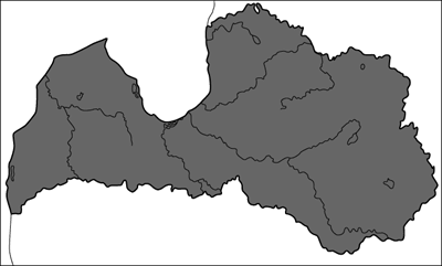 Cochlicopa lubrica (O.F.Müller) karte