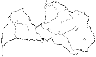 Truncatellina cylindrica (Ferussac) karte